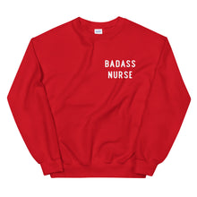 Load image into Gallery viewer, Badass Nurse Sweatshirt