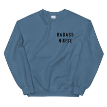 Load image into Gallery viewer, Badass Nurse Sweatshirt