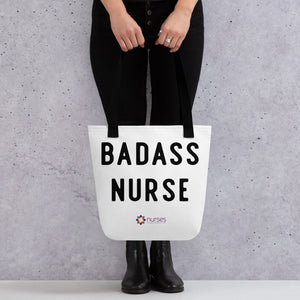 Badass Nurse Tote Bag