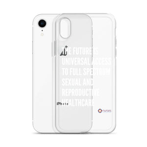 The Future iPhone Case - White Text