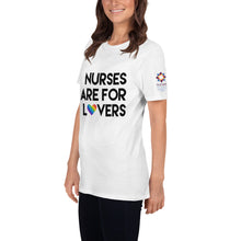 Load image into Gallery viewer, Nurses are for Lovers Short-Sleeve Unisex T-Shirt
