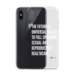 The Future iPhone Case - White Text