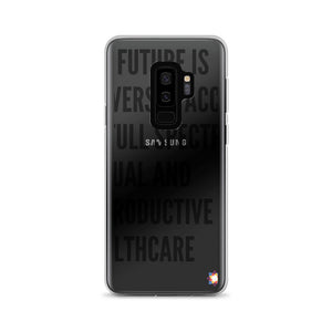 The Future Samsung Case - Black Text