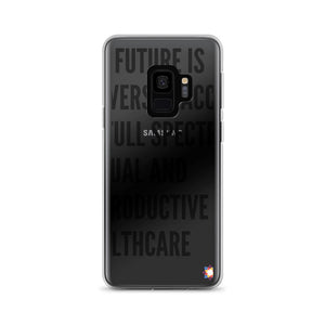 The Future Samsung Case - Black Text