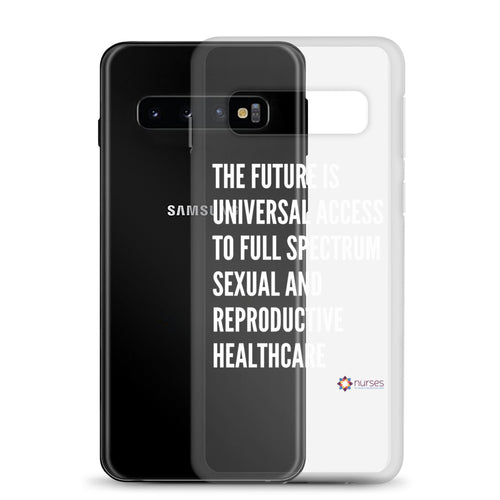 The Future Samsung Case - White Text