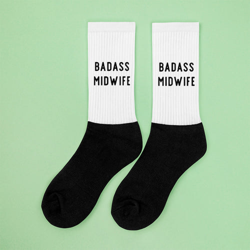 Badass Midwife Socks