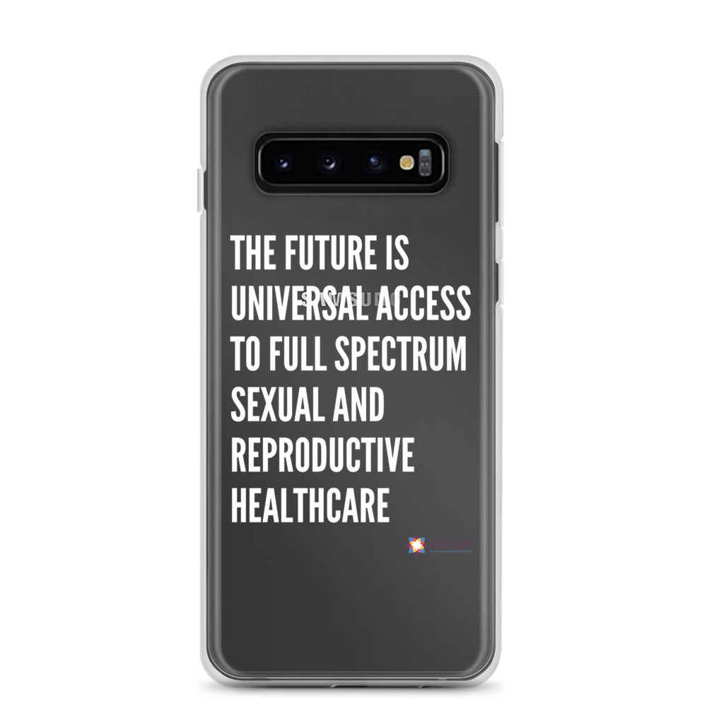 The Future Samsung Case - White Text